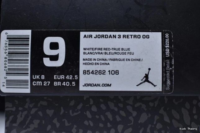 Kicktheory 3 Nike Look Jordan First Blue Air 854262-106 True Air Retro 0821